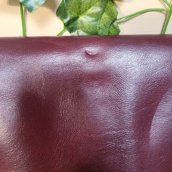 Vintage Horseshoe Leather Envelope Shoulder Clutch - Picture 5 of 13